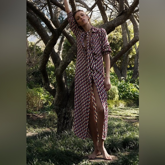 ๐ฆ Bloggers Favorite ๐ฆ 
Zara Print Dress Size M 4786/258 - Picture 6 of 16